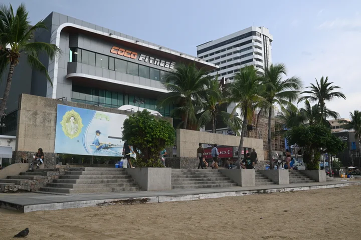 Coco Fitness exterior at Mike Shopping Mall on Beach Road, September 2024